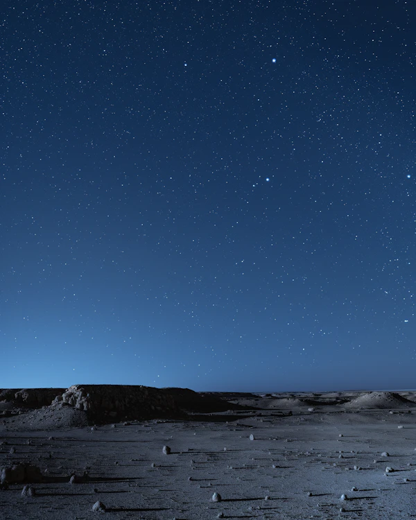 Starry Night over Desert
