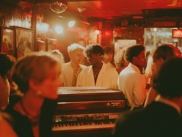 Cozy Bar Scene