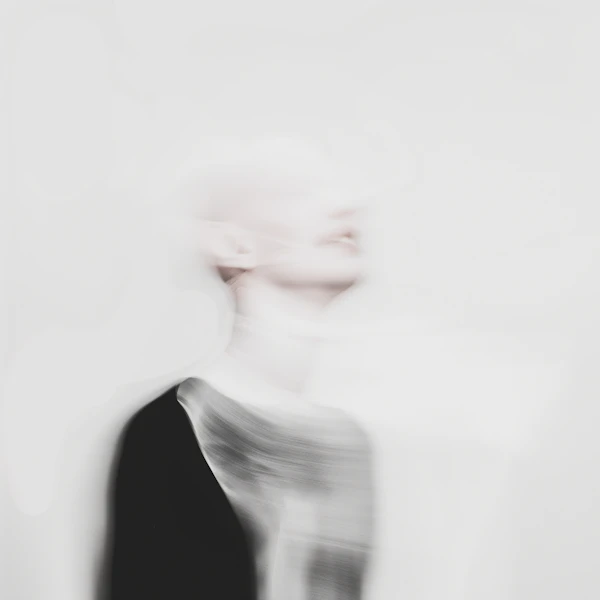 Abstract Ghostly Figure