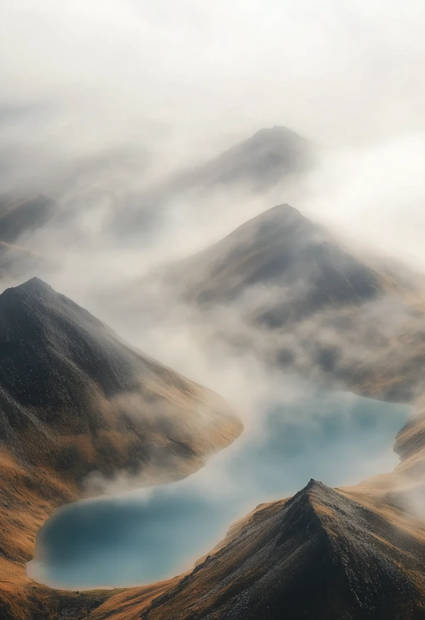 Misty Mountain Lake