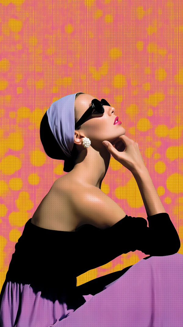 Retro Chic Portrait