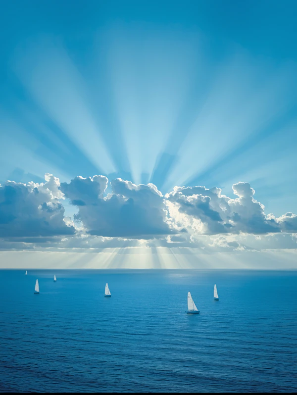 Serene Ocean Scene