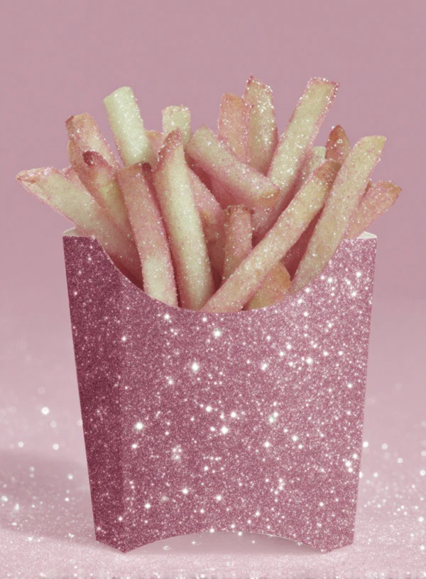 Glittery French Fries