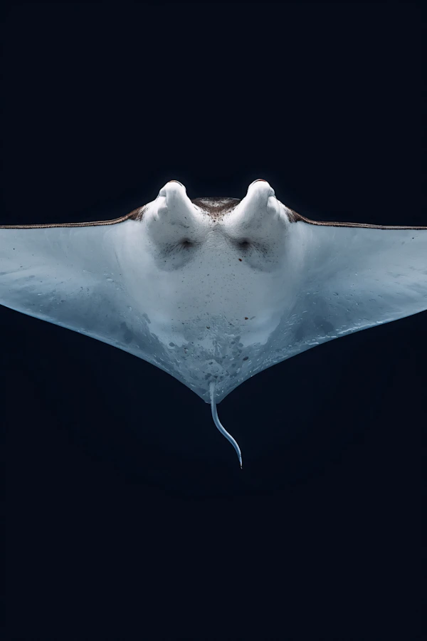 Graceful Manta Ray
