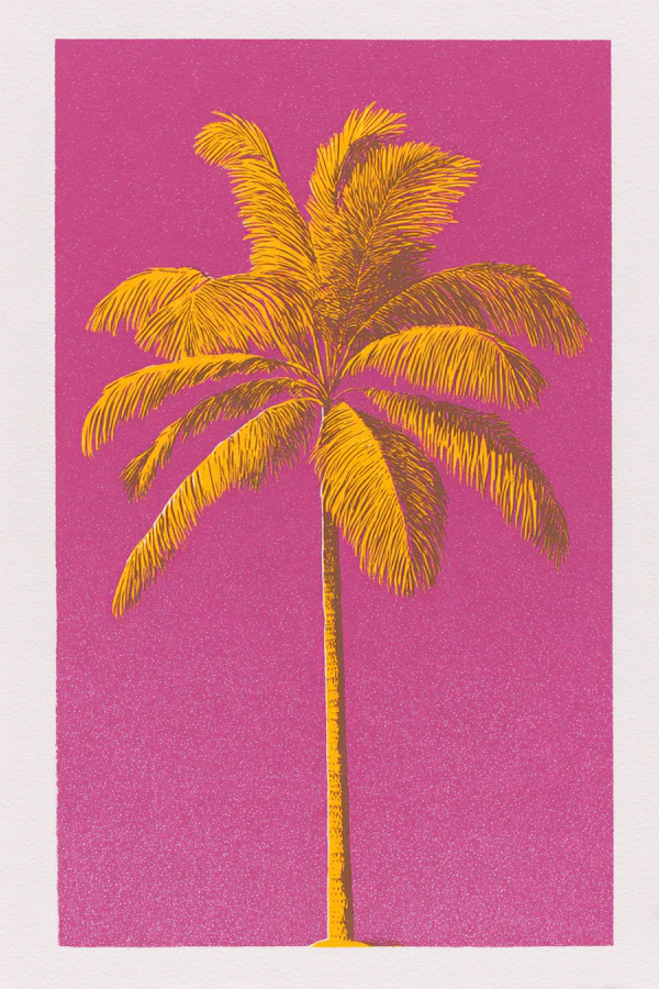 Yellow Palm Tree
