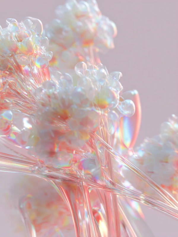 Ethereal Glass Blooms