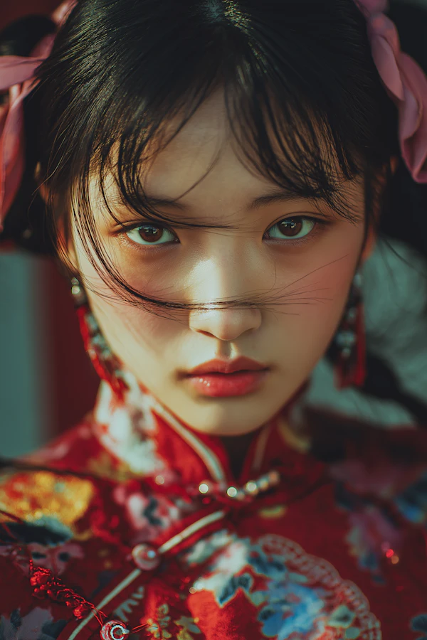Portrait in Qipao