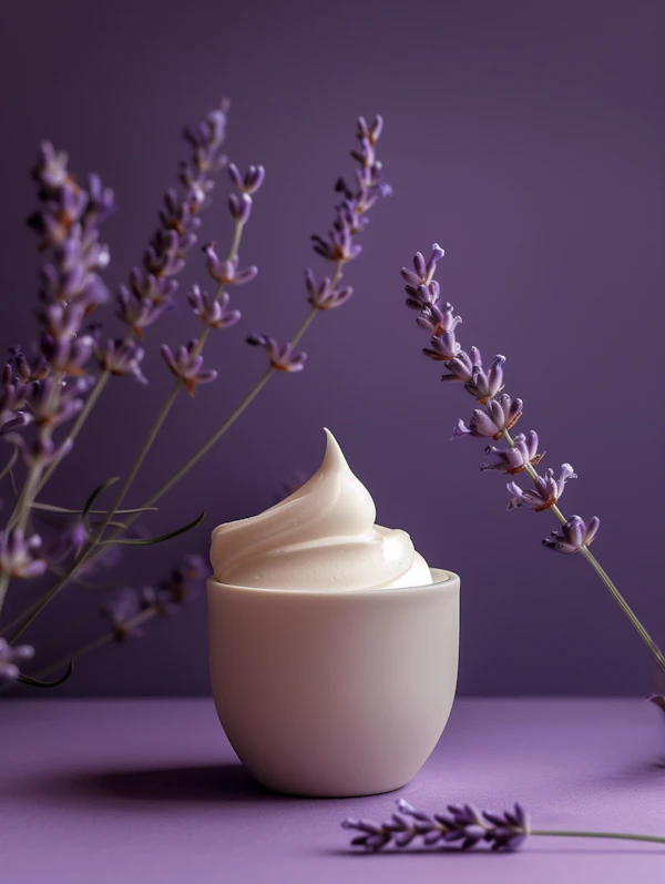 Lavender Lotion Display