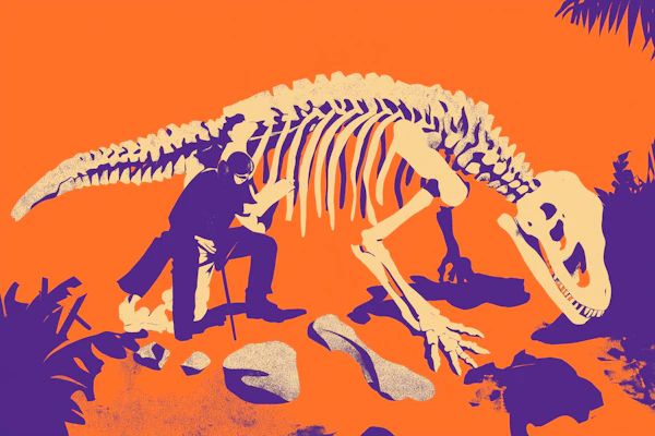 Paleontologist Artwork