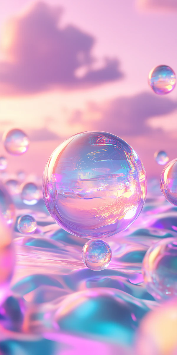 Dreamy Bubble Scene