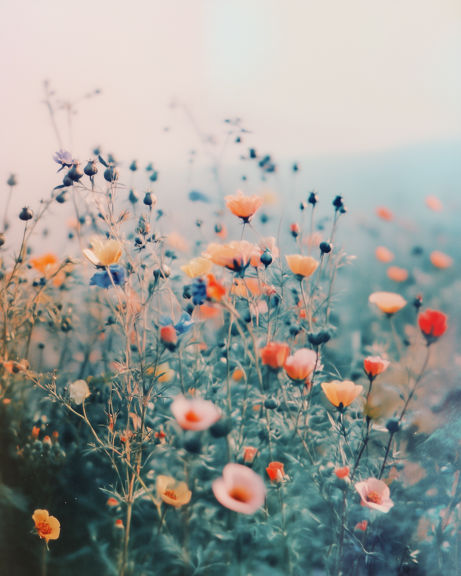 Serene Field of Wildflowers