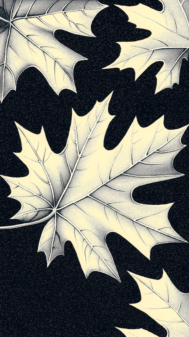 Monochromatic Leaf Patterns