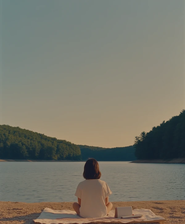 Serene Lakeside Reflection