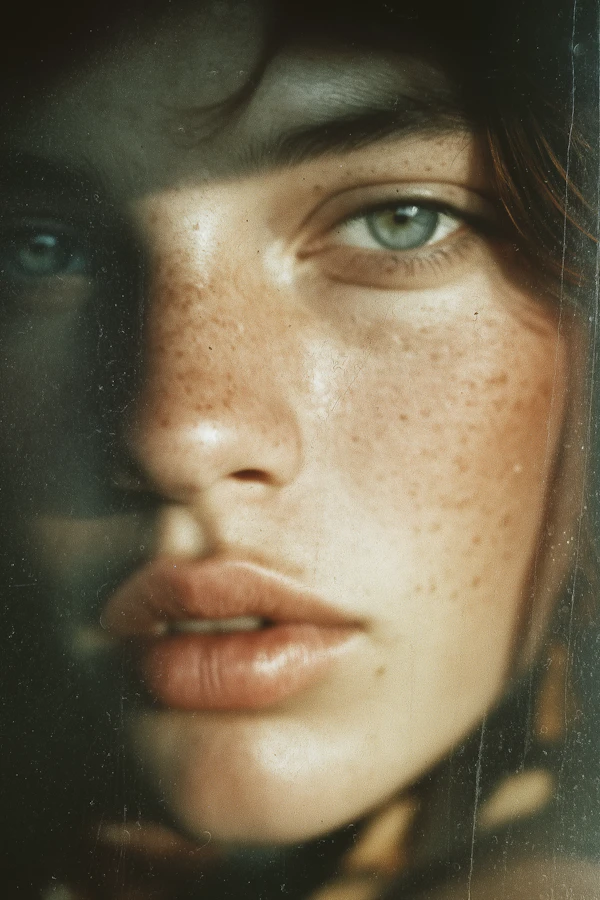 Freckled Portrait
