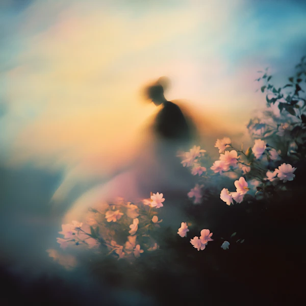 Ethereal Floral Scene