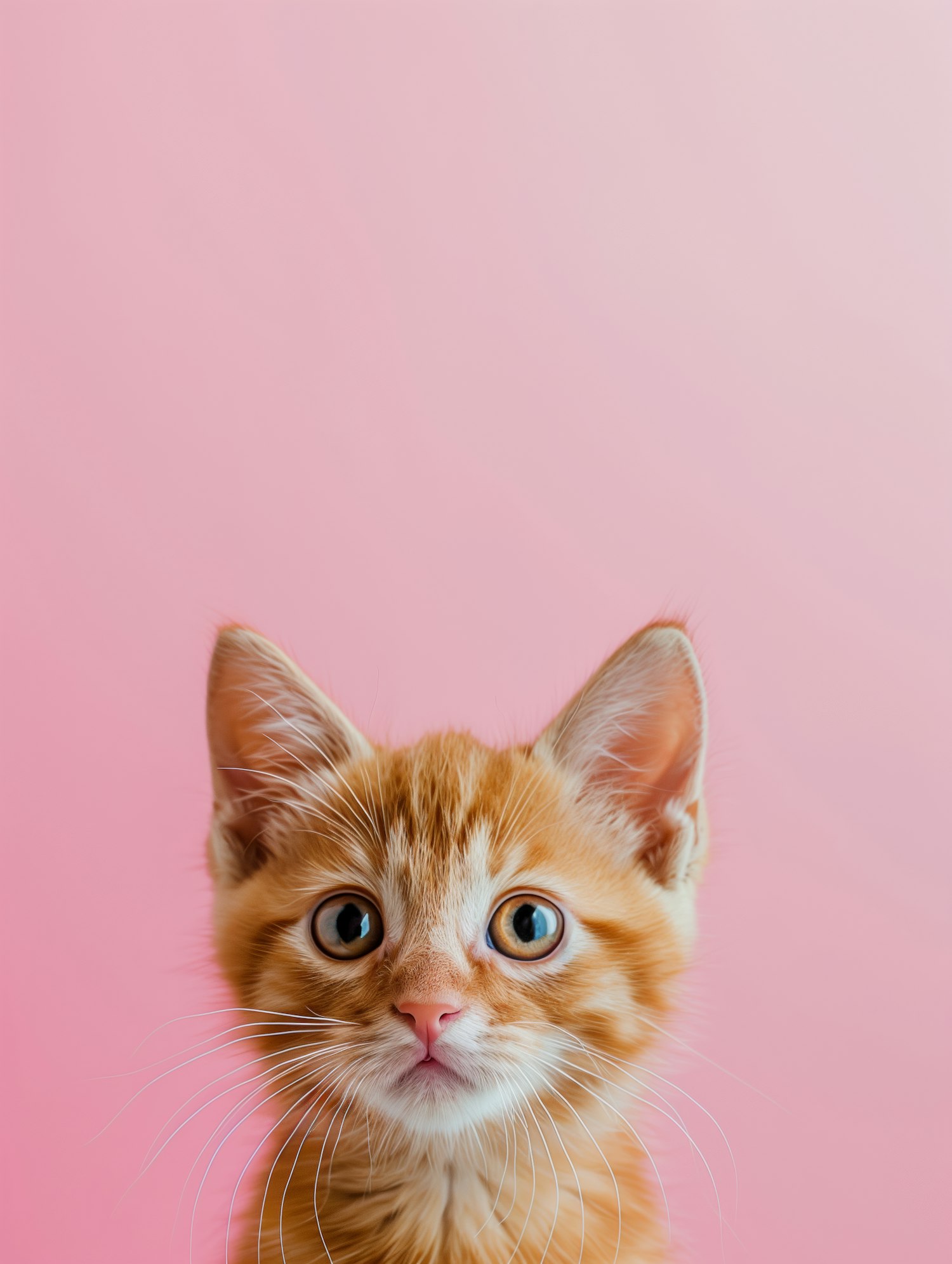 Adorable Orange Tabby Kitten