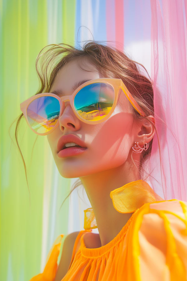 Vibrant Summer Portrait