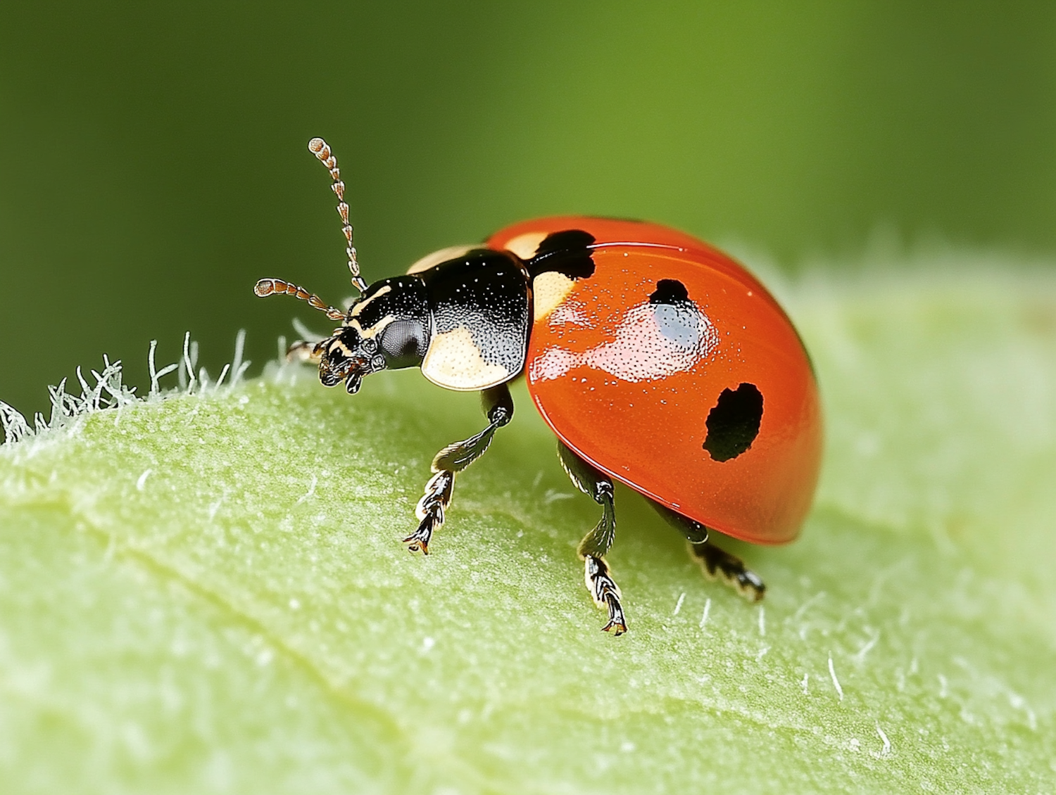 Ladybug on Leaf