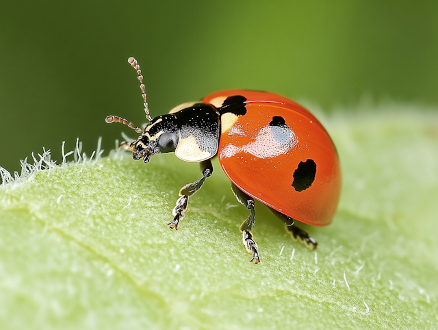 Ladybug on Leaf