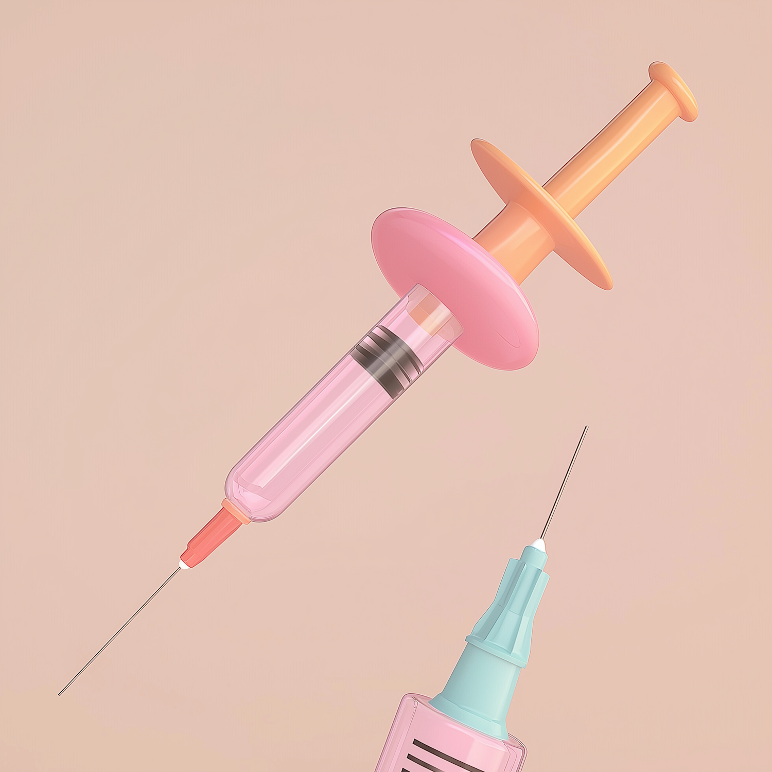 Colorful Syringes