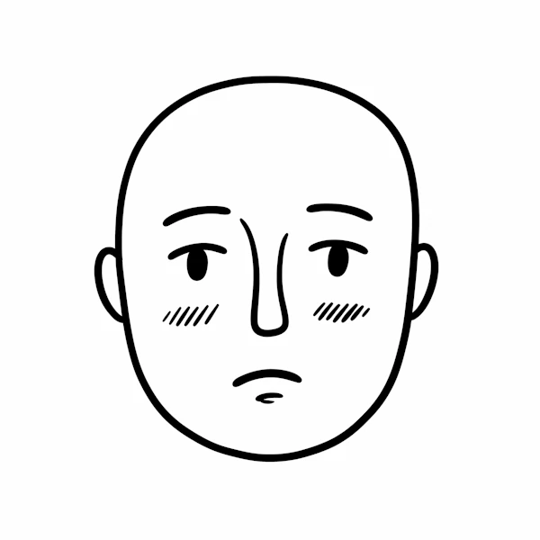 Minimalist Face Drawing