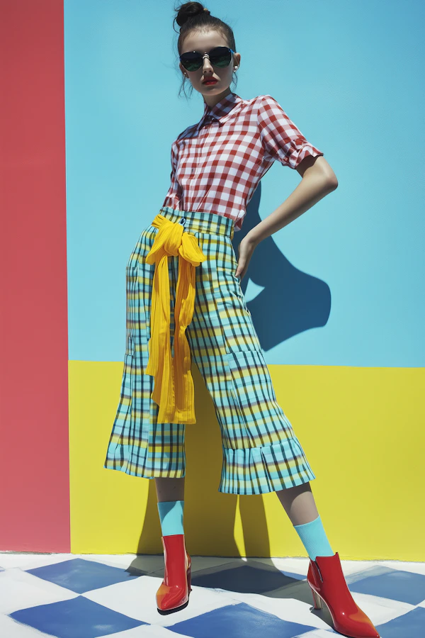 Stylish Woman Posing