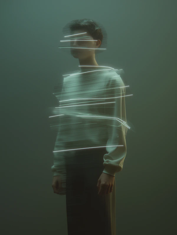 Surreal Light Portrait