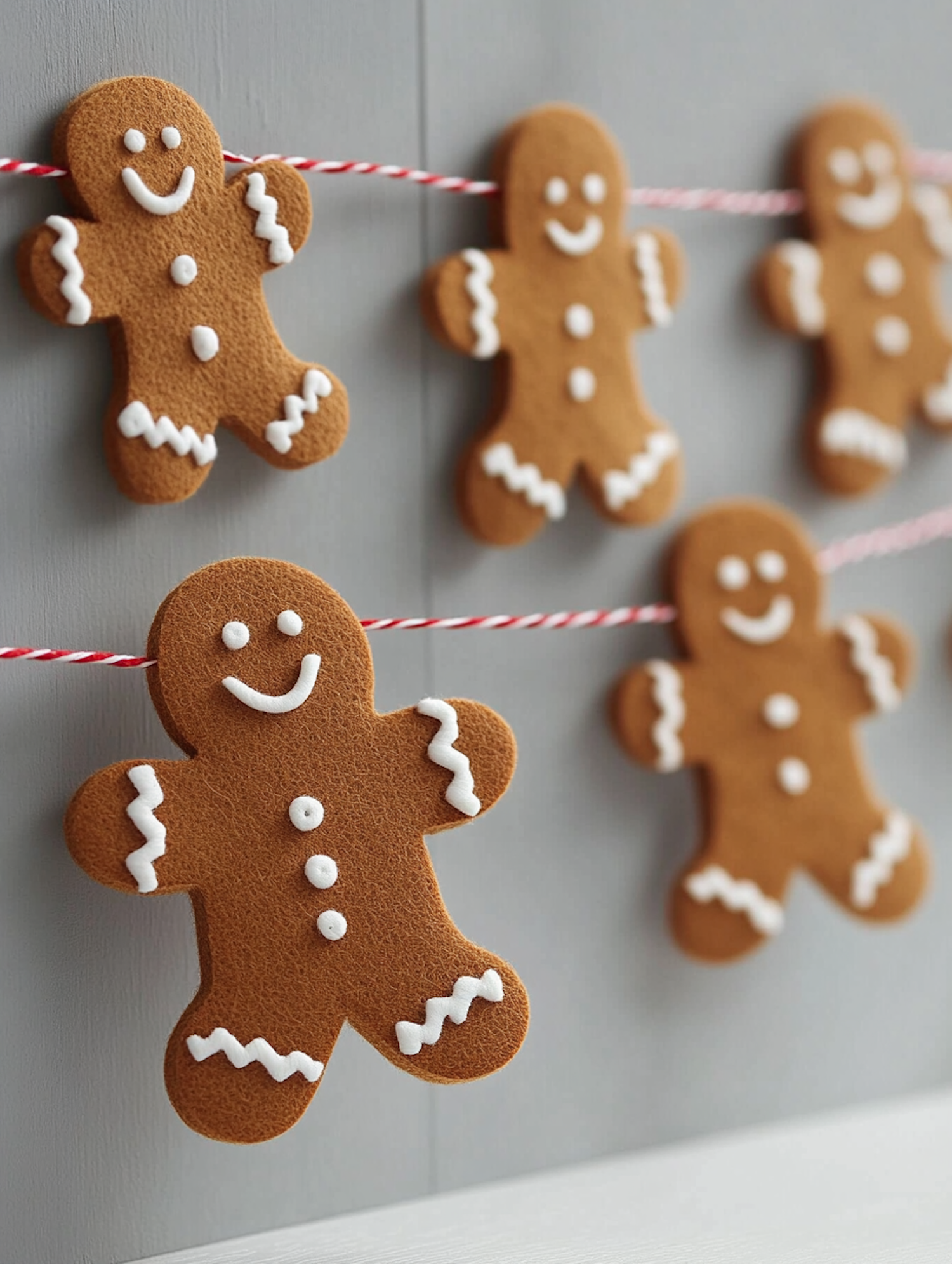 Gingerbread Cookie Garland