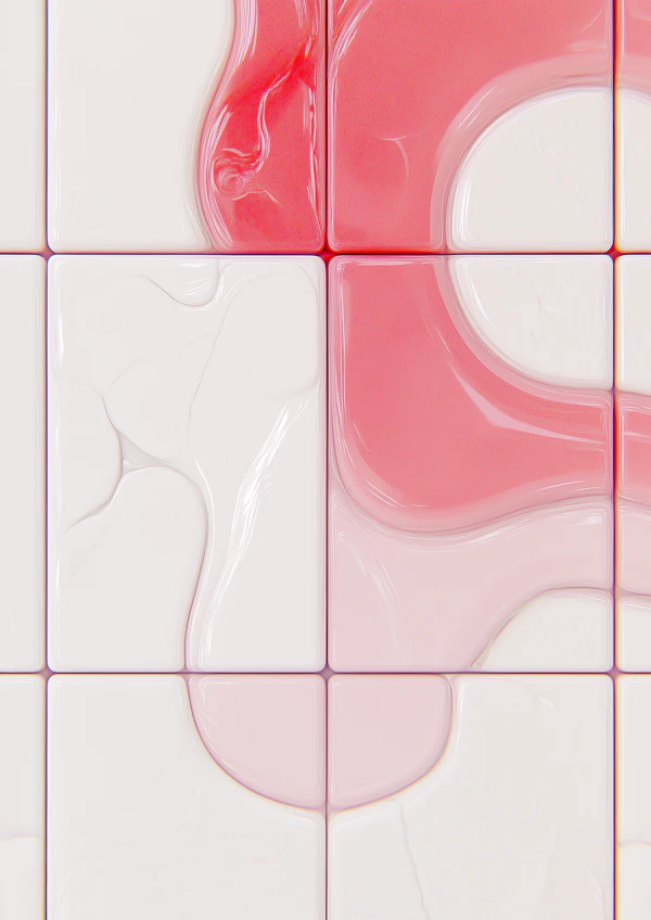 Glossy Tile Abstract