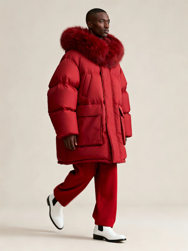 Red Puffer Fashion
