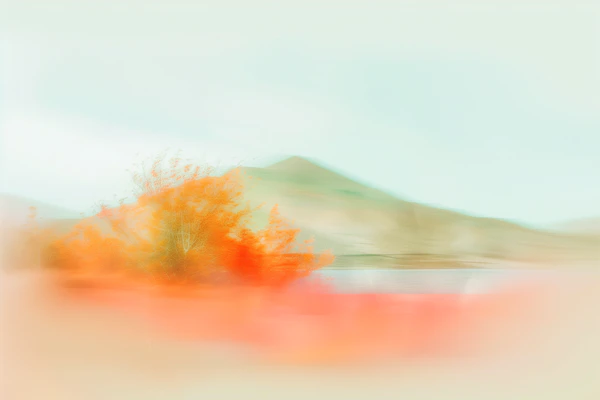Dreamy Abstract Landscape