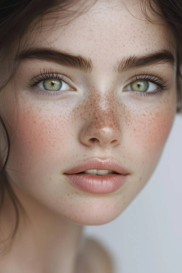 Freckled Portrait