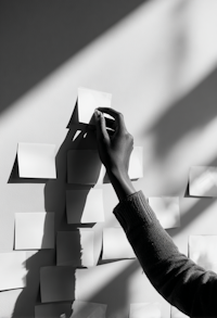 Sticky Notes on Wall