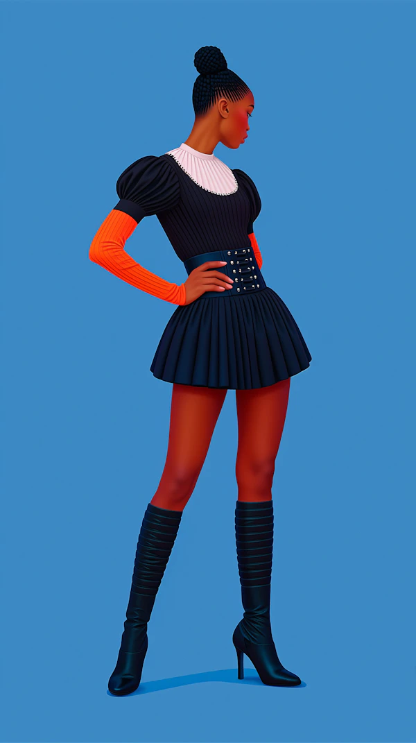 Stylized Fashion Pose