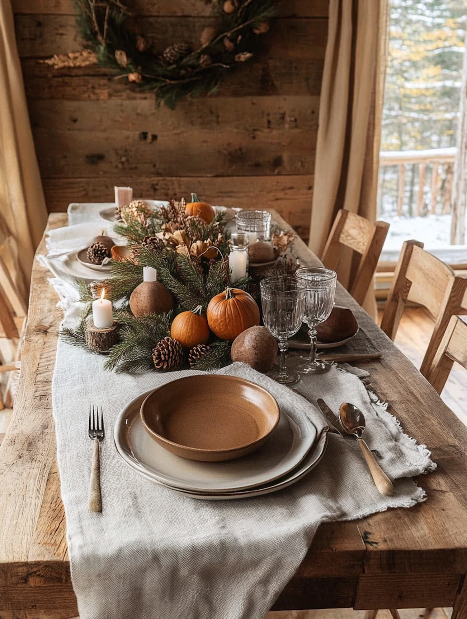 Cozy Autumn Dining Table