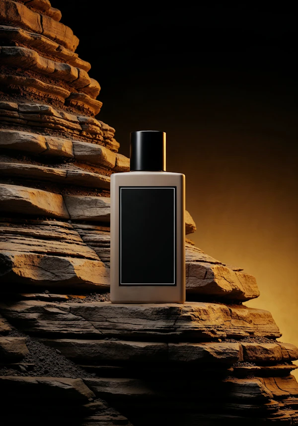 Elegant Perfume Display