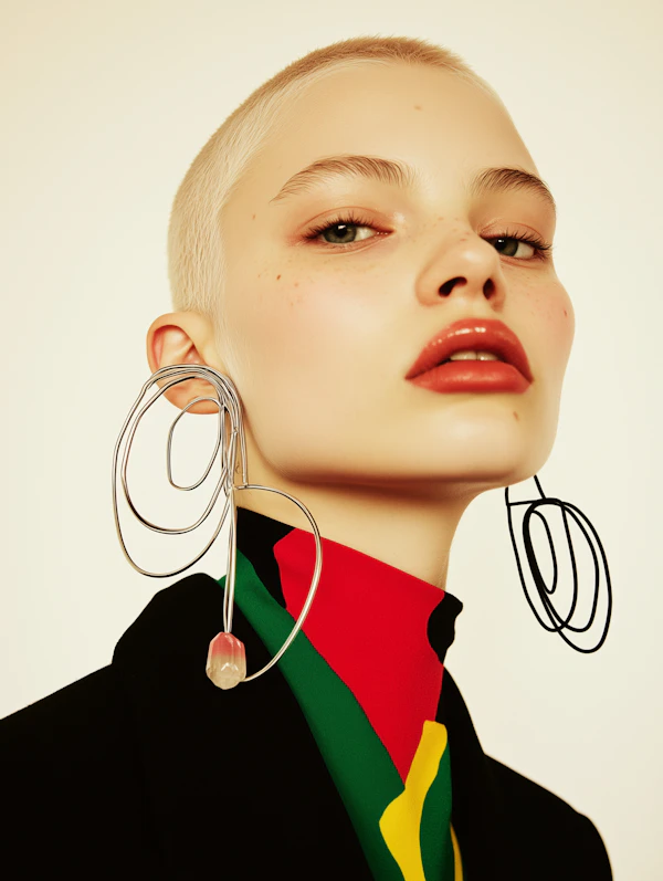 Modern Avant-Garde Portrait