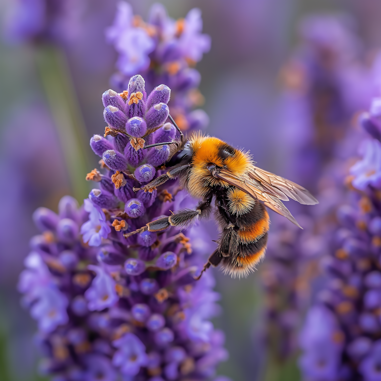 Bumblebee on Lavender