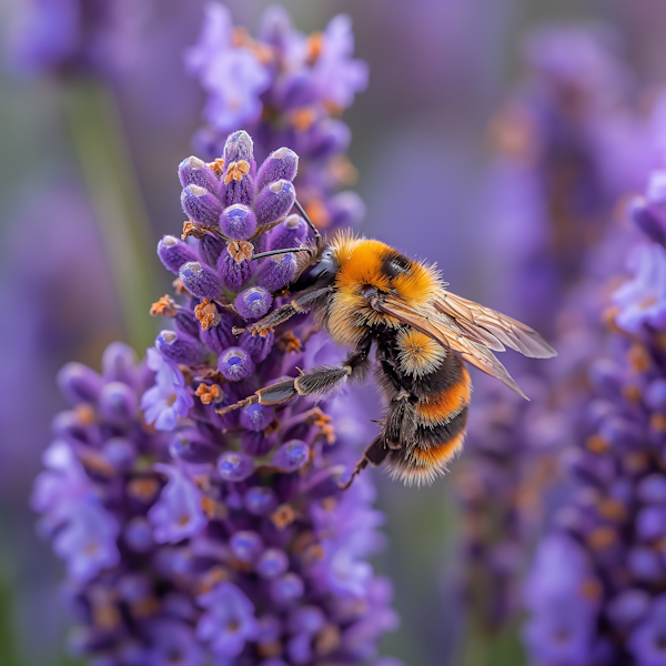 Bumblebee on Lavender