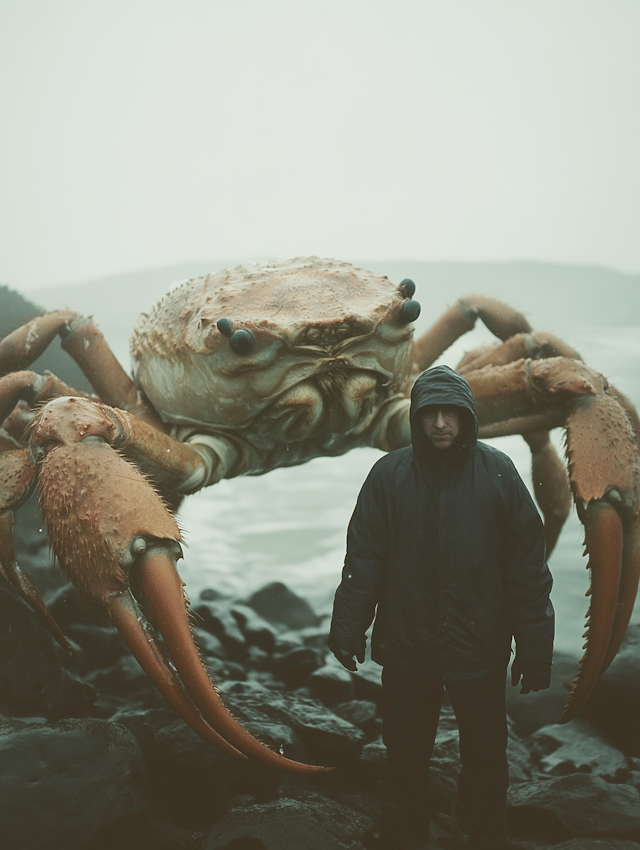 Giant Crab Encounter