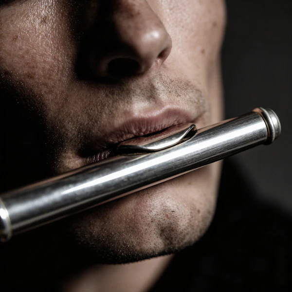 Flute Performance Close-Up