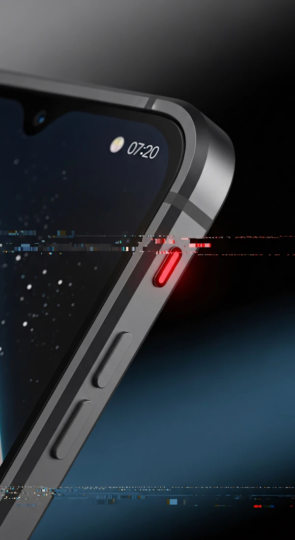 Modern Smartphone Close-Up