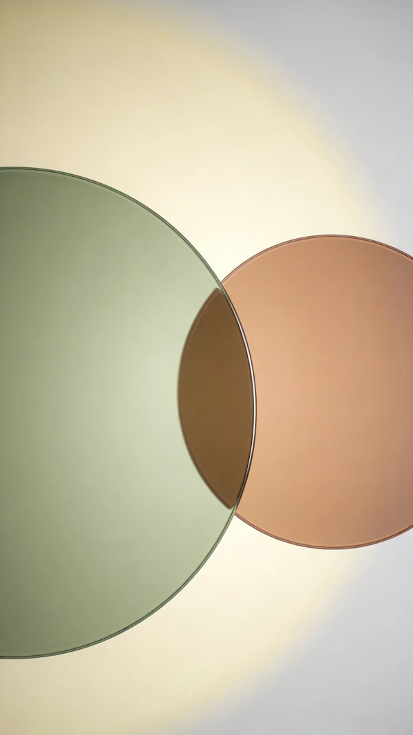 Abstract Overlapping Circles