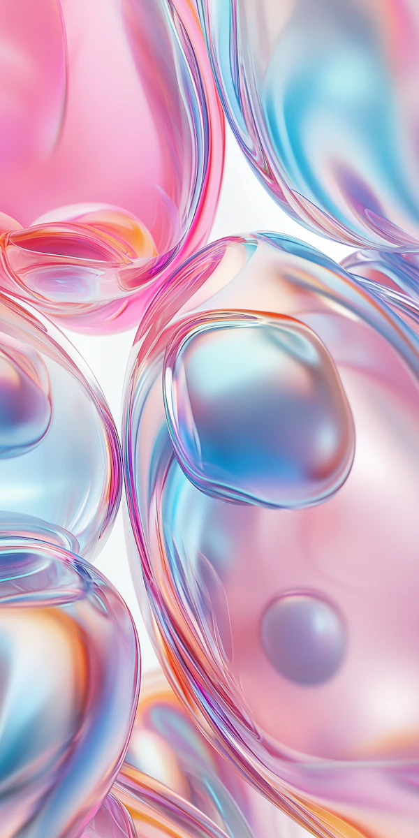 Abstract Bubble Art