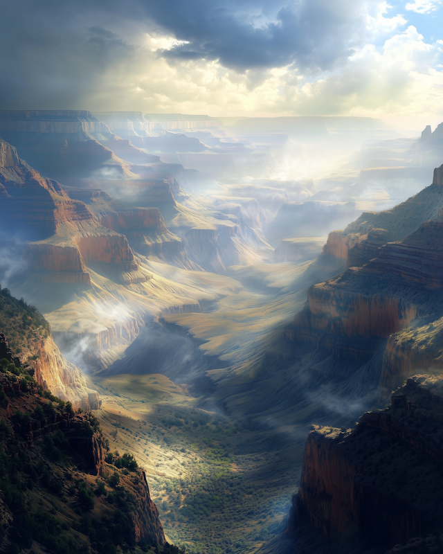 Majestic Canyon Landscape