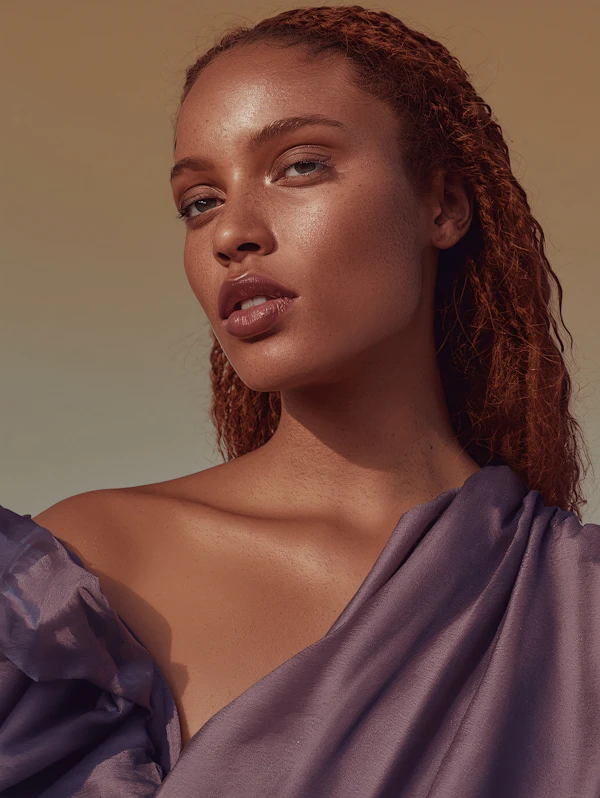 Radiant Woman Portrait
