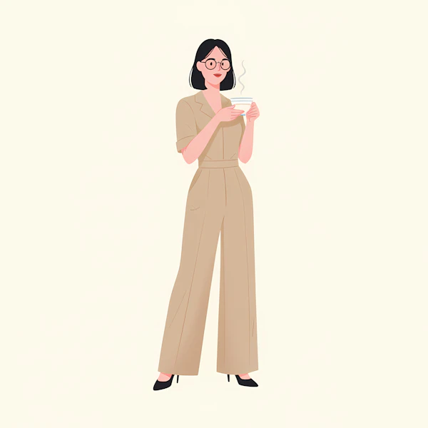 Stylized Woman Portrait