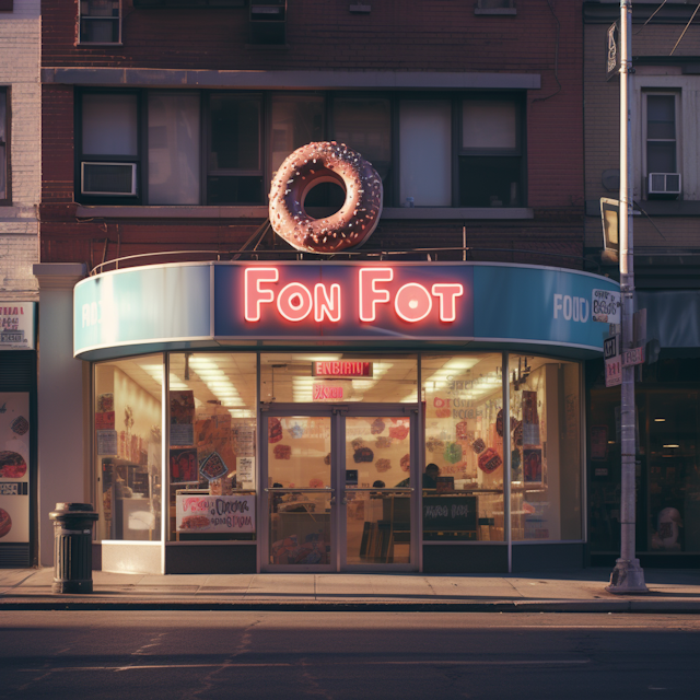 Fon Fot Donut Shop