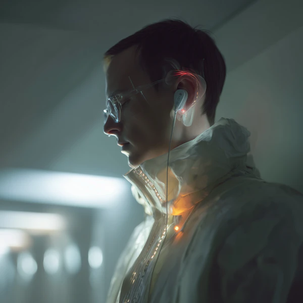 Futuristic Attire Portrait