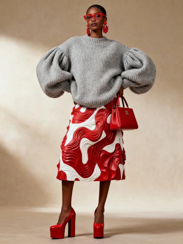Artistic Fashion Ensemble